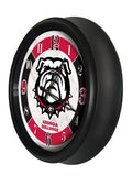 Georgia Bulldogs Logo LED Clock | LED Outdoor Clock