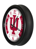 Indiana Hoosiers Logo LED Clock | LED Outdoor Clock