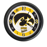 Iowa Hawkeyes Logo LED Clock | LED Outdoor Clock