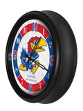 Kansas Jayhawks Logo LED Clock | LED Outdoor Clock