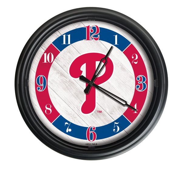 Philadelphia Phillies Logo LED Clock | MLB LED Outdoor Clock