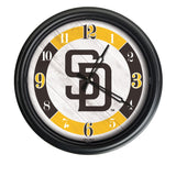 San Diego Padres Logo LED Clock | MLB LED Outdoor Clock