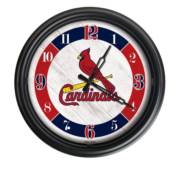 St. Louis Cardinals Logo LED Clock | MLB LED Outdoor Clock