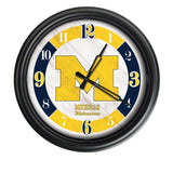 Michigan Wolverines Logo LED Clock | LED Outdoor Clock