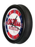 Mississippi Rebels Logo LED Clock | LED Outdoor Clock