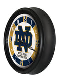 Notre Dame Block ND Logo LED Clock | LED Outdoor Clock
