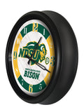 North Dakota State Bison Logo LED Clock | LED Outdoor Clock