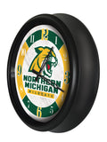 Northern Michigan Wildcats Logo LED Clock | LED Outdoor Clock