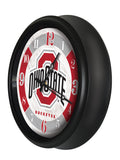 Ohio State Buckeyes Logo LED Clock | LED Outdoor Clock