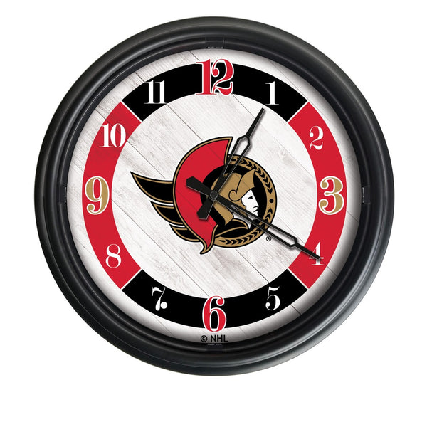 Ottawa Senators Logo LED Clock | LED Outdoor Clock