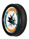 San Jose Sharks Logo LED Clock | LED Outdoor Clock