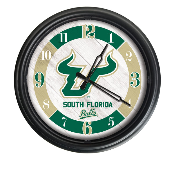 South Florida Bulls Logo LED Clock | LED Outdoor Clock