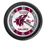 Southern Illinois Salukis Logo LED Clock | LED Outdoor Clock