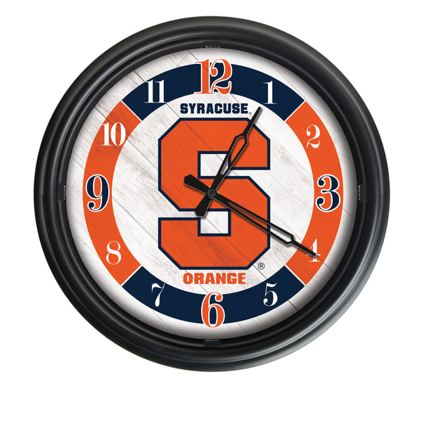 Syracuse Orange Logo LED Clock | LED Outdoor Clock