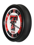 Texas Tech Red Raiders Logo LED Clock | LED Outdoor Clock