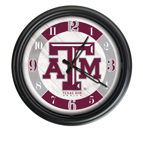 Texas A&M Aggies Logo LED Clock | LED Outdoor Clock