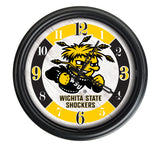 Wichita State Shockers Logo LED Clock | LED Outdoor Clock