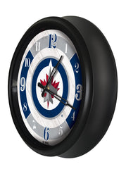 Winnipeg Jets Logo LED Clock | LED Outdoor Clock