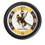 Wyoming Cowboys Logo LED Clock | LED Outdoor Clock