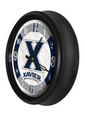 Xavier Musketeers Logo LED Clock | LED Outdoor Clock