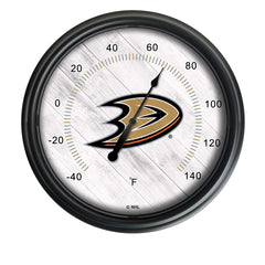 National Hockey Leagues Anaheim Ducks Indoor/Outdoor Thermometer with LED Lights
