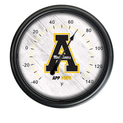 Appalachian State University Officially Licensed Logo Indoor - Outdoor LED Thermometer