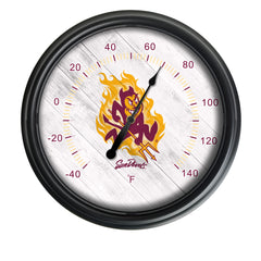 Arizona State University (Sparky) Officially Licensed Logo Indoor - Outdoor LED Thermometer