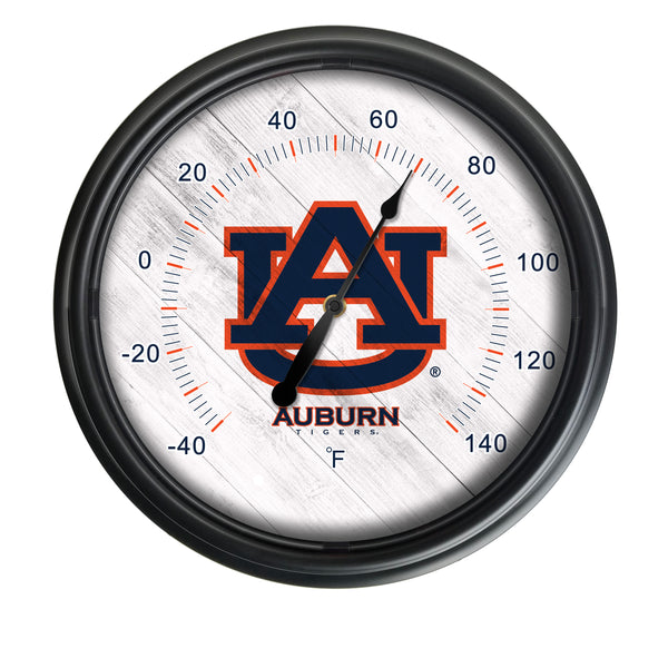 Auburn University Logo LED Thermometer | LED Outdoor Thermometer