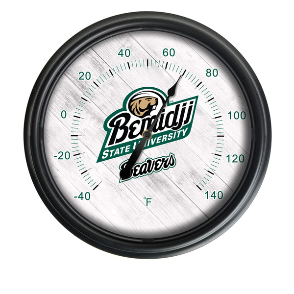 Bemidji State University Logo LED Thermometer | LED Outdoor Thermometer