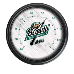 Bemidji State University Officially Licensed Logo Indoor - Outdoor LED Thermometer
