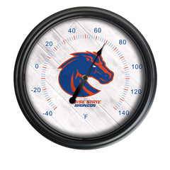 Boise State University Officially Licensed Logo Indoor - Outdoor LED Thermometer