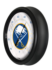 National Hockey Leagues Buffalo Sabres Indoor/Outdoor Thermometer with LED Lights Side View