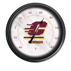Central Michigan University Officially Licensed Logo Indoor - Outdoor LED Thermometer