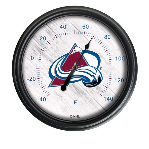 Colorado Avalanche Logo LED Thermometer | LED Outdoor Thermometer