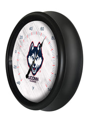 University of Connecticut Logo LED Thermometer | LED Outdoor Thermometer