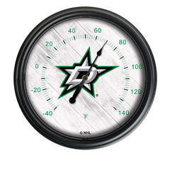 National Hockey Leagues Dallas Stars Indoor/Outdoor Thermometer with LED Lights
