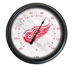 National Hockey Leagues Detroit Red Wings Indoor/Outdoor Thermometer with LED Lights