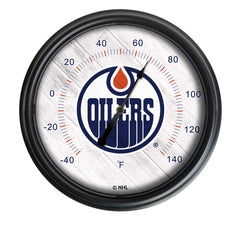 National Hockey Leagues Edmonton Oilers Indoor/Outdoor Thermometer with LED Lights