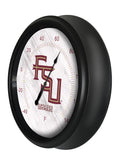 Florida State (Script) Logo LED Thermometer | LED Outdoor Thermometer