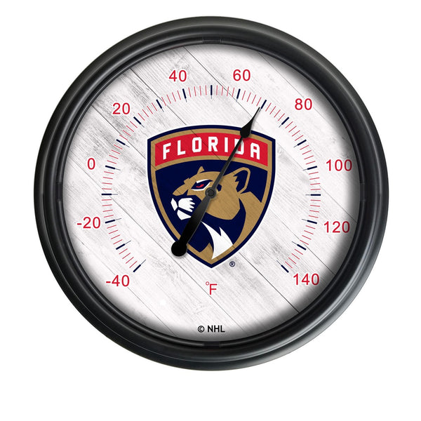 Florida Panthers Logo LED Thermometer | LED Outdoor Thermometer