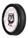 University of Georgia (Bulldog) Logo LED Thermometer | LED Outdoor Thermometer