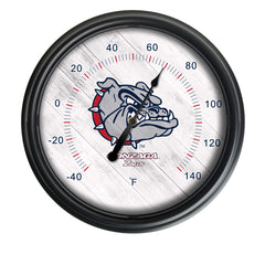 Gonzaga Officially Licensed Logo Indoor - Outdoor LED Thermometer