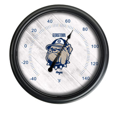 Georgetown University Officially Licensed Logo Indoor - Outdoor LED Thermometer