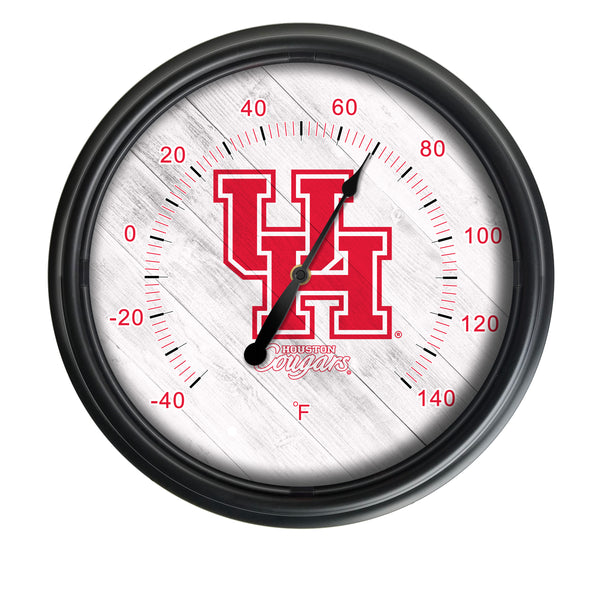 University of Houston Logo LED Thermometer | LED Outdoor Thermometer