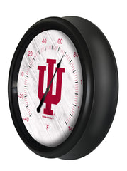 Indiana University Logo LED Thermometer | LED Outdoor Thermometer