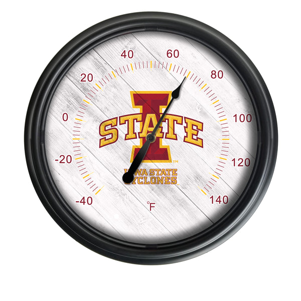 Iowa State University Logo LED Thermometer | LED Outdoor Thermometer