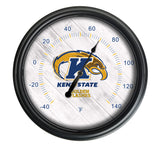 Kent State University Logo LED Thermometer | LED Outdoor Thermometer