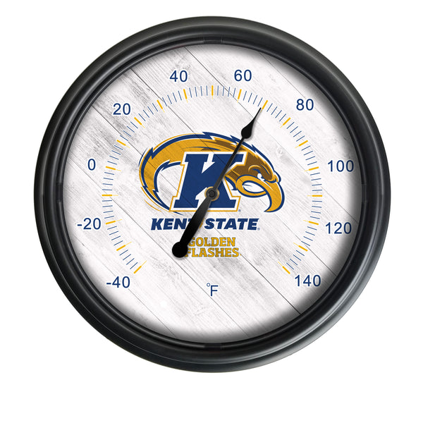 Kent State University Logo LED Thermometer | LED Outdoor Thermometer