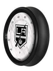 National Hockey Leagues LA Kings Indoor/Outdoor Thermometer with LED Lights Side View