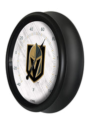 National Hockey Leagues Las Vegas Golden Knights Indoor/Outdoor Thermometer with LED Lights Side View